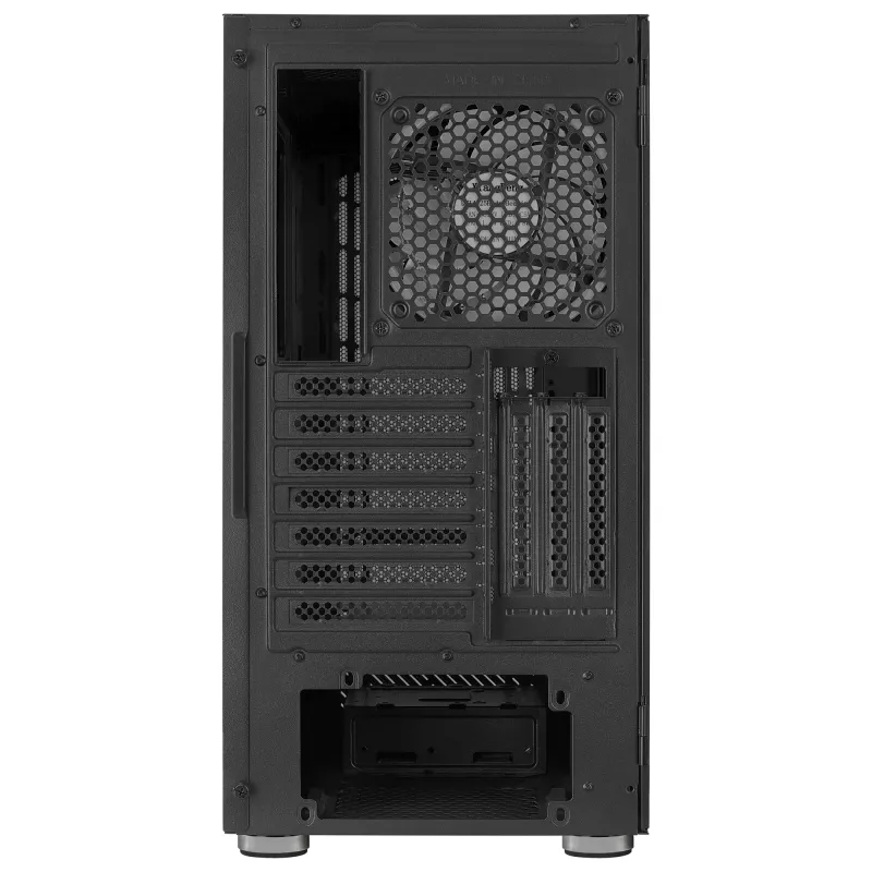 AeroCool Graphite v3 (Graphite-G-BK-v3) ACCM-PB24133.11 juodas Midi Tower korpusas, ATX/MicroATX/Mini-ITX, šonas iš grūdinto stiklo, be maitinimo bloko
