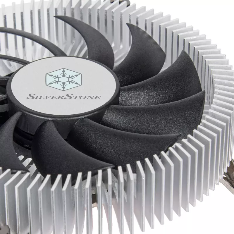 Oro aušintuvas Silverstone NT07-1700 8 cm Juodas 12V 2.6 mmH2O