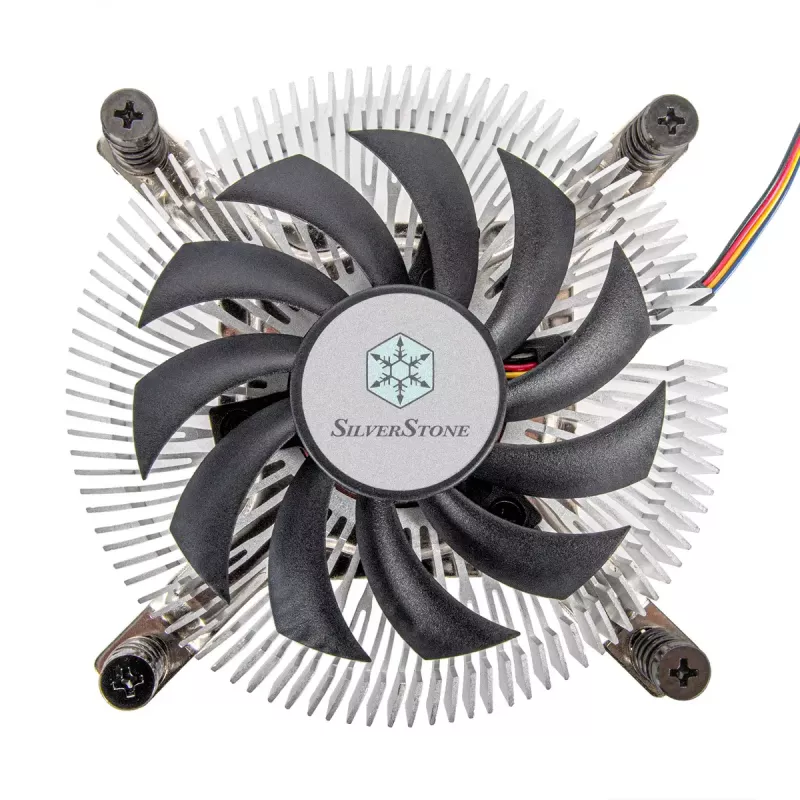 Oro aušintuvas Silverstone NT07-1700 8 cm Juodas 12V 2.6 mmH2O