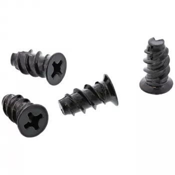 InLine Ventiliatoriaus varžtai 5,0x10,0mm juodi 50 vnt.