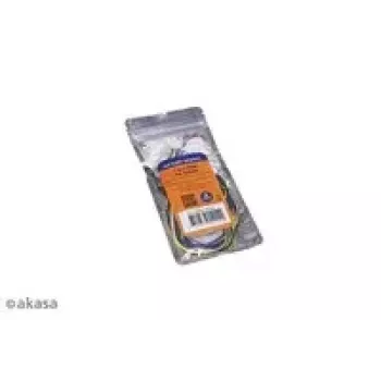 Akasa PWM Splitter 4-pin 2-way AK-CB002-KT02 – dviejų ventiliatorių maitinimo ir PWM signalo skirstytuvas