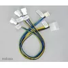 Akasa PWM Splitter 4-pin 2-way AK-CB002-KT02 – dviejų ventiliatorių maitinimo ir PWM signalo skirstytuvas