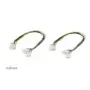 Akasa PWM Splitter 4-pin 2-way AK-CB002-KT02 – dviejų ventiliatorių maitinimo ir PWM signalo skirstytuvas