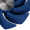 Akasa ALUCIA SC 140 mm procesoriaus ventiliatorius juodas mėlynas hidrodinaminis guolis