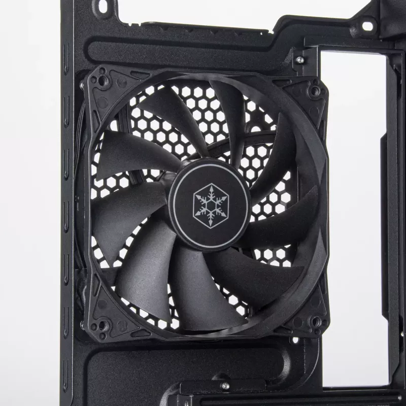 Korpusas Silverstone FARA 311 Micro ATX juodas