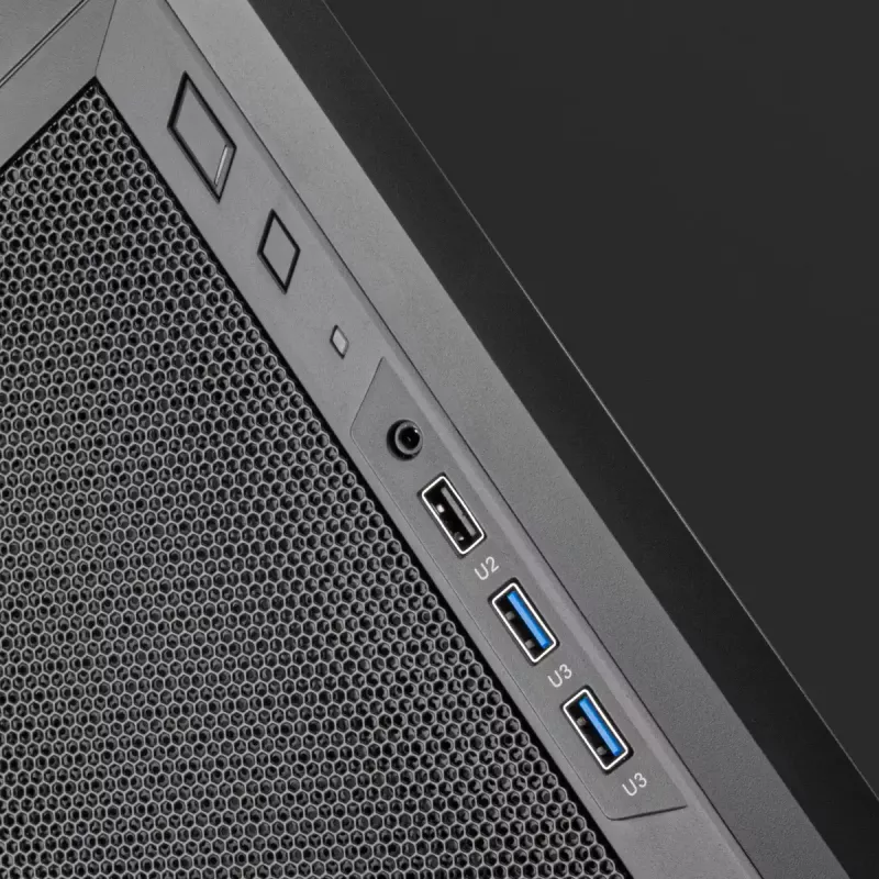 Korpusas Silverstone FARA 311 Micro ATX juodas
