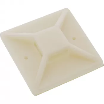 InLine kabelių raiščių tvirtinimo pagrindai lipnūs 20x20 mm natūralūs 10 vnt.