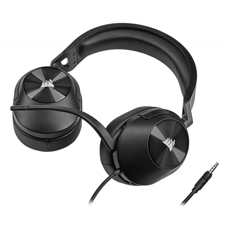 CORSAIR žaidimų ausinės HS55 - 3.5mm - Stereo - anglies spalvos