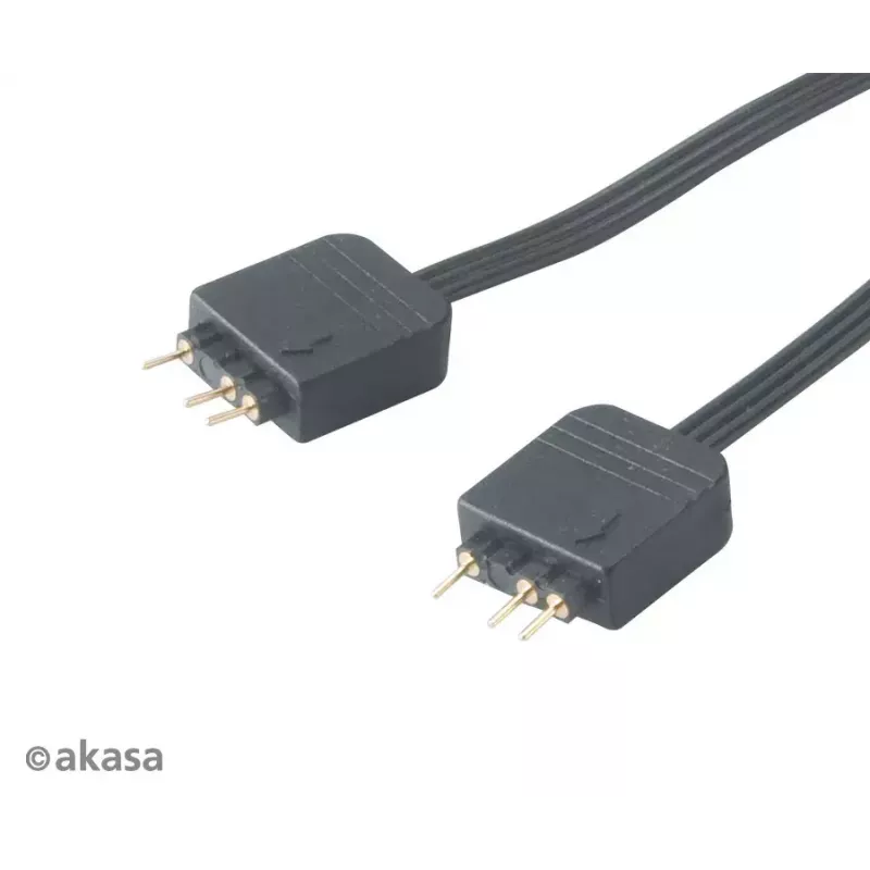 Adresuojamas RGB LED skirstytuvas Akasa AK-CBLD08-12BK