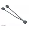 Adresuojamas RGB LED skirstytuvas Akasa AK-CBLD08-12BK