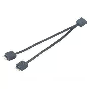 Adresuojamas RGB LED skirstytuvas Akasa AK-CBLD08-12BK