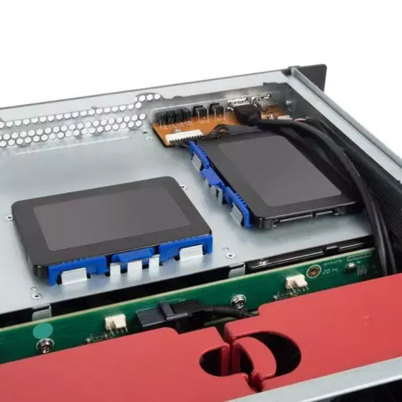 Dėklas HDD Silverstone SST-RM43-320-RS 20 diskų 2.5/3.5 colio Pilka