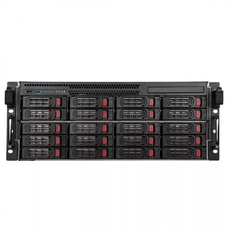 Dėklas HDD Silverstone SST-RM43-320-RS 20 diskų 2.5/3.5 colio Pilka