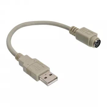 USB adapterio laidas USB A tipas kištukas / PS/2 lizdas InLine 33102
