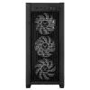 PC korpusas ASUS TUF Gaming GT302 ARGB Midi Tower Juodas — Grūdintas stiklas, 3x140mm priekyje + 1x140mm gale, USB-C