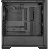 PC korpusas ASUS TUF Gaming GT302 ARGB Midi Tower Juodas — Grūdintas stiklas, 3x140mm priekyje + 1x140mm gale, USB-C