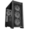 PC korpusas ASUS TUF Gaming GT302 ARGB Midi Tower Juodas — Grūdintas stiklas, 3x140mm priekyje + 1x140mm gale, USB-C