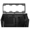 PC korpusas ASUS TUF Gaming GT302 ARGB Midi Tower Juodas — Grūdintas stiklas, 3x140mm priekyje + 1x140mm gale, USB-C