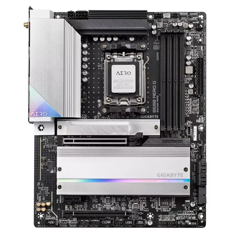 Motininė plokštė GIGABYTE B650 AERO G, AMD B650, lizdas AM5, ATX