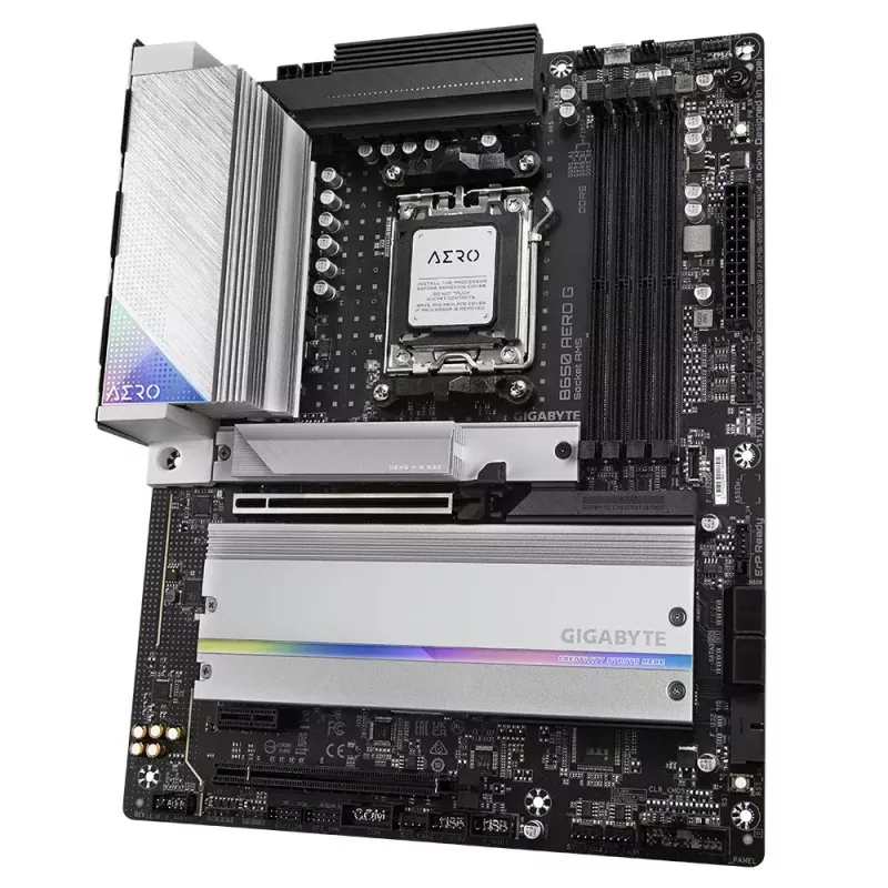 Motininė plokštė GIGABYTE B650 AERO G, AMD B650, lizdas AM5, ATX