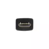 InLine Micro USB 2.0 plokščias laidas USB A / Micro-B, juodas/auksinis, 3 m