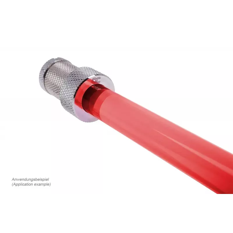 Alphacool HardTube 13/10 mm 0,6 m permatomas boro silikatinis stiklas