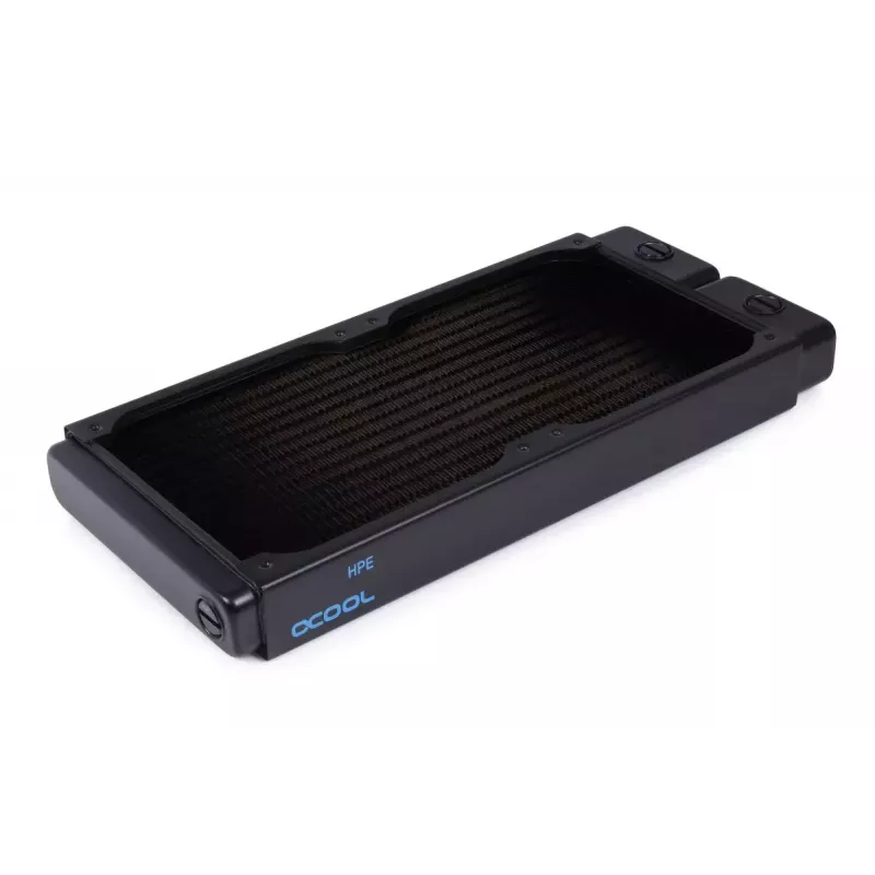 Radiatorius Alphacool 14376 NexXxoS HPE Full Copper, žalvaris, plienas, juodas, 124x271.5x30mm