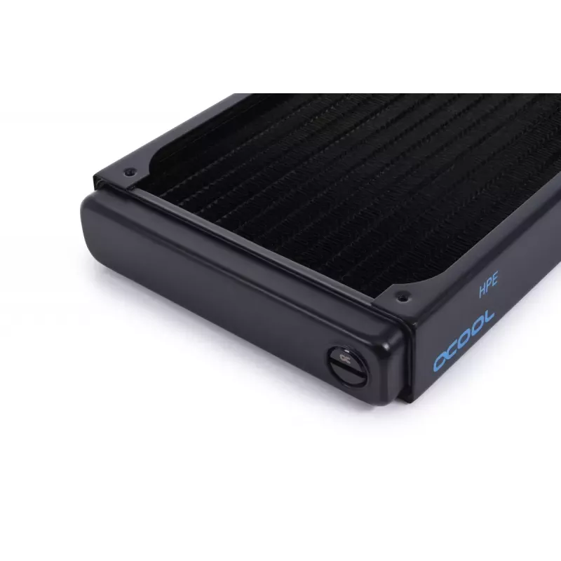 Radiatorius Alphacool 14376 NexXxoS HPE Full Copper, žalvaris, plienas, juodas, 124x271.5x30mm