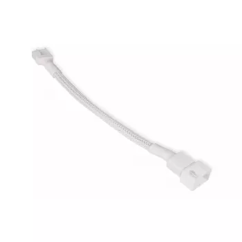 Prailginimo laidas ventiliatoriui Alphacool 18719 PWM 4 kontaktų plastikinis baltas 150 mm