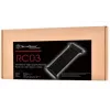 Juostinis PCIe x16 lankstus kabelis SilverStone SST-RC03B-220, 0,22 m, juodas