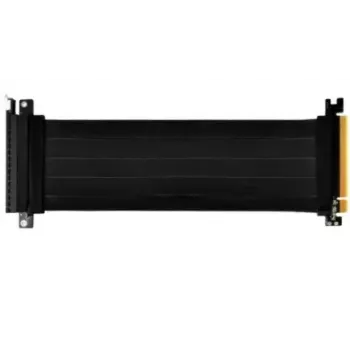 Juostinis PCIe x16 lankstus kabelis SilverStone SST-RC03B-220, 0,22 m, juodas