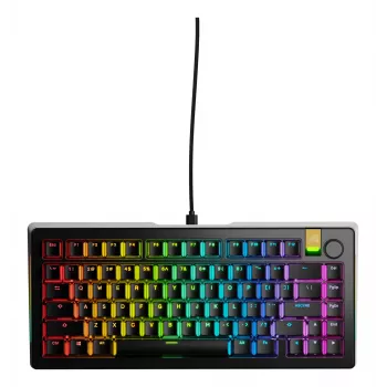 Mechaninė žaidimų klaviatūra GLORIOUS GMMK 3 PRO HE 75% Wired USB, QWERTY, RGB, Juoda
