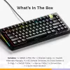 Mechaninė žaidimų klaviatūra GLORIOUS GMMK 3 PRO HE 75% Wired USB, QWERTY, RGB, Juoda
