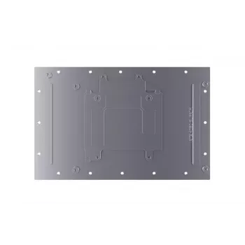 Vandens blokas + galinė plokštė Alphacool Eisblock Aurora akrilinis aliuminis varis permatomas