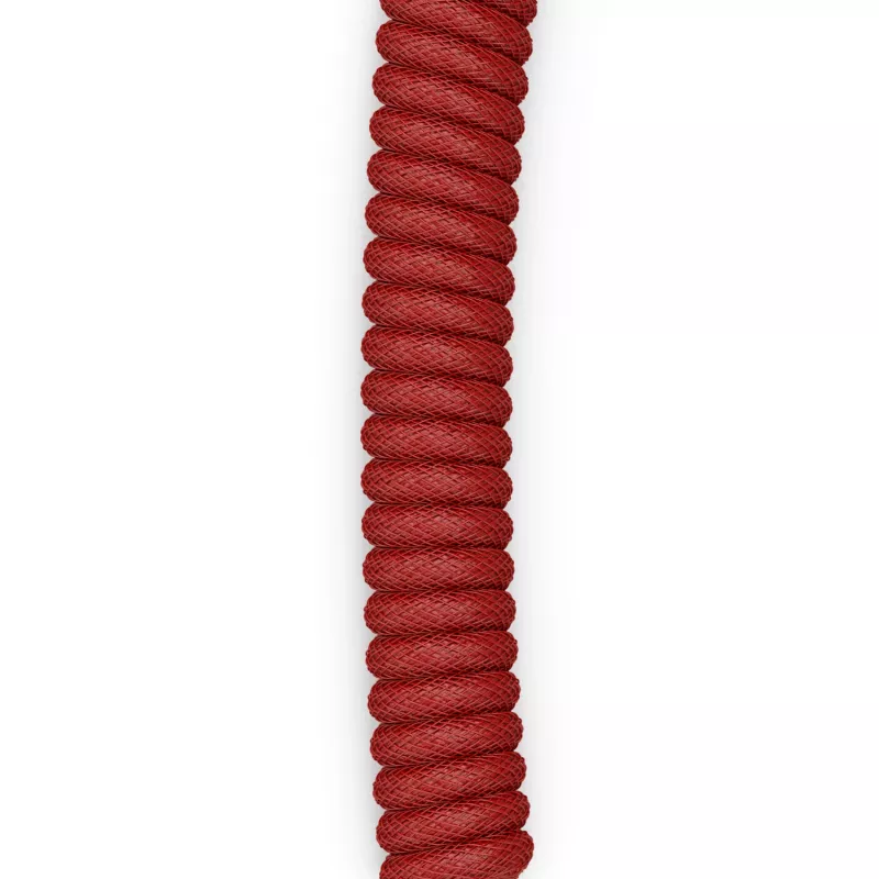 Suvyniotas USB laidas GLORIOUS GMMK Crimson Red – nuimamas klaviatūros laidas