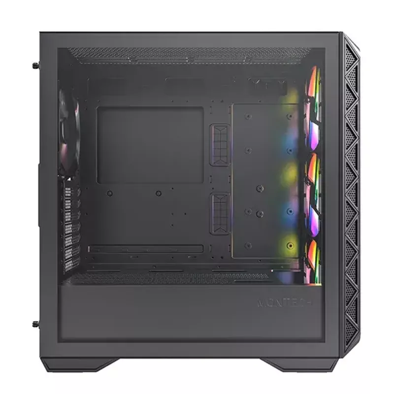 PC korpusas Montech AIR 903 MAX Midi Tower Juodas