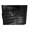 be quiet Pure Base 600 Window Midi bokštas Juodas, Oranžinis