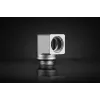 EK-Quantum Torque Micro Rotary 90° adapteris, žalvarinis, satino sidabro/titano apdaila, 20,8 mm aukštis, 16,5 mm skersmuo