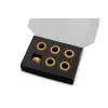 Kompresinis žiedas EK Water Blocks Aliuminis Auksinis 6 vnt