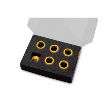 Kompresinis žiedas EK Water Blocks Aliuminis Auksinis 6 vnt