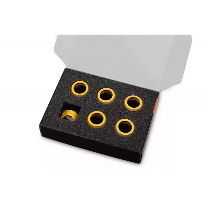 Kompresinis žiedas EK Water Blocks Aliuminis Auksinis 6 vnt