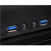 Korpusas SilverStone ML04 HTPC juodas