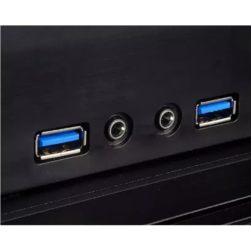 Korpusas SilverStone ML04 HTPC juodas