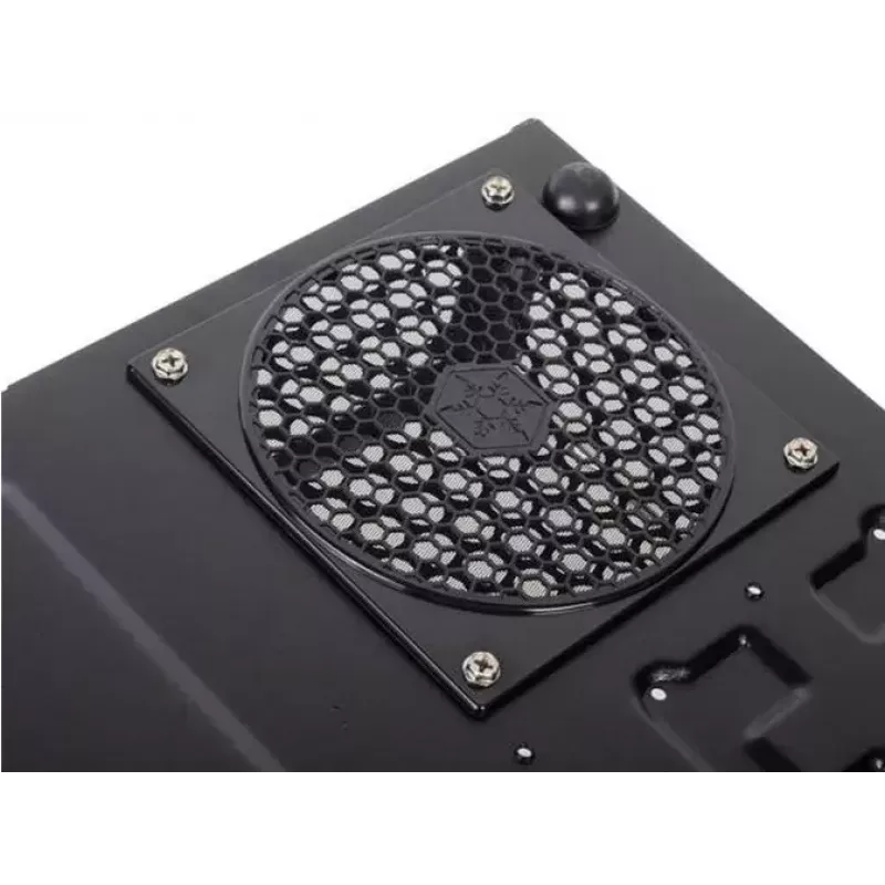 Korpusas SilverStone ML04 HTPC juodas