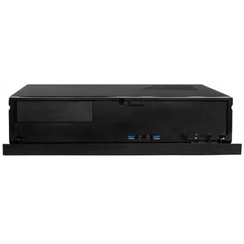 Korpusas SilverStone ML04 HTPC juodas
