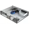 Korpusas SilverStone ML04 HTPC juodas