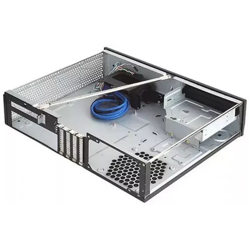 Korpusas SilverStone ML04 HTPC juodas