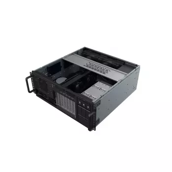 Serverinis korpusas SilverStone RM46-502-I Juodas ATX 1x80mm ventiliatorius