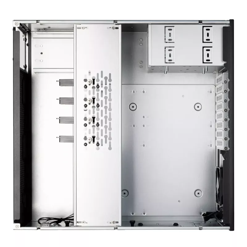 Serverinis korpusas SilverStone RM46-502-I Juodas ATX 1x80mm ventiliatorius