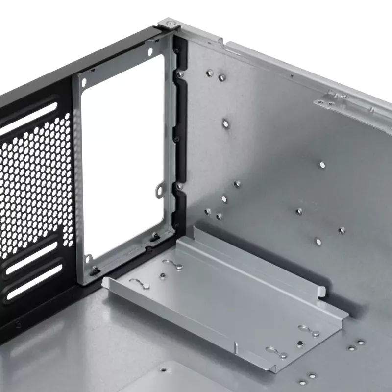 Serverinis korpusas SilverStone RM46-502-I Juodas ATX 1x80mm ventiliatorius